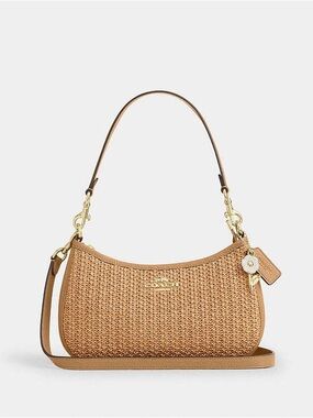 🎀COACH~Teri Shoulder Bag With Charm